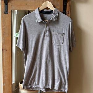 Free Fly Apparel Bamboo Polo Shirt Size L